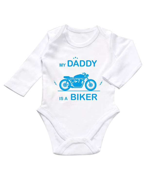 my daddy is a biker zıbın