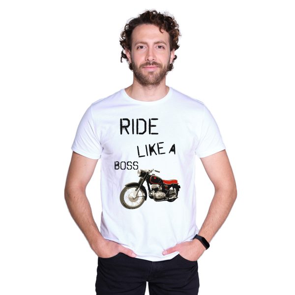 Ride To Love - Ride Like A Boss Motorcycle