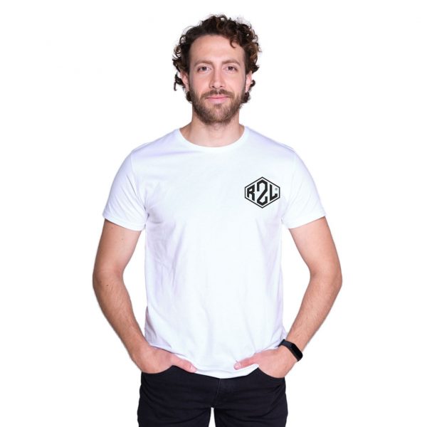 ridetolove-white-basic-logo-tshirt